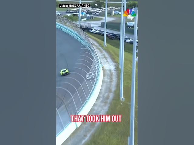 Video thumbnail for Hamlin Wrecks at Martinsville | Blaney Unhappy With How He Was Raced