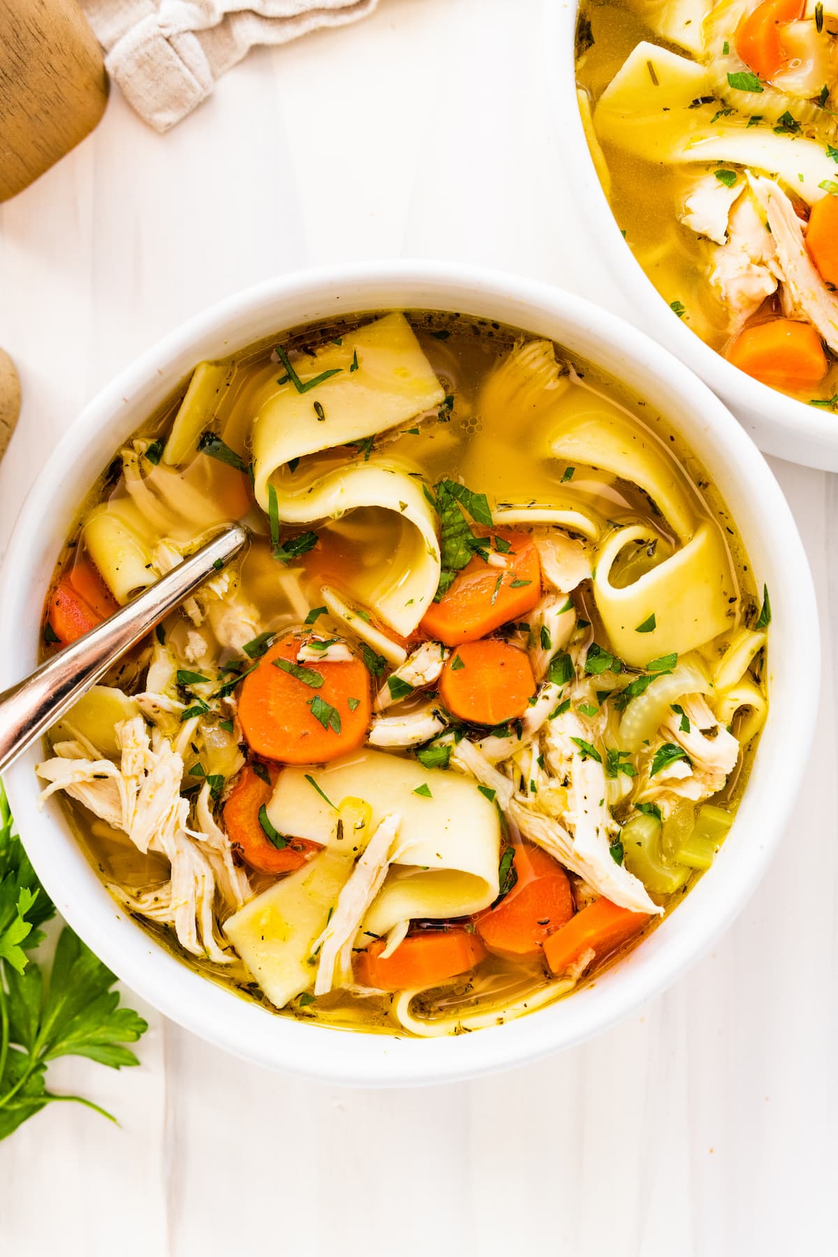 'Video thumbnail for Chicken noodle soup Recipe '