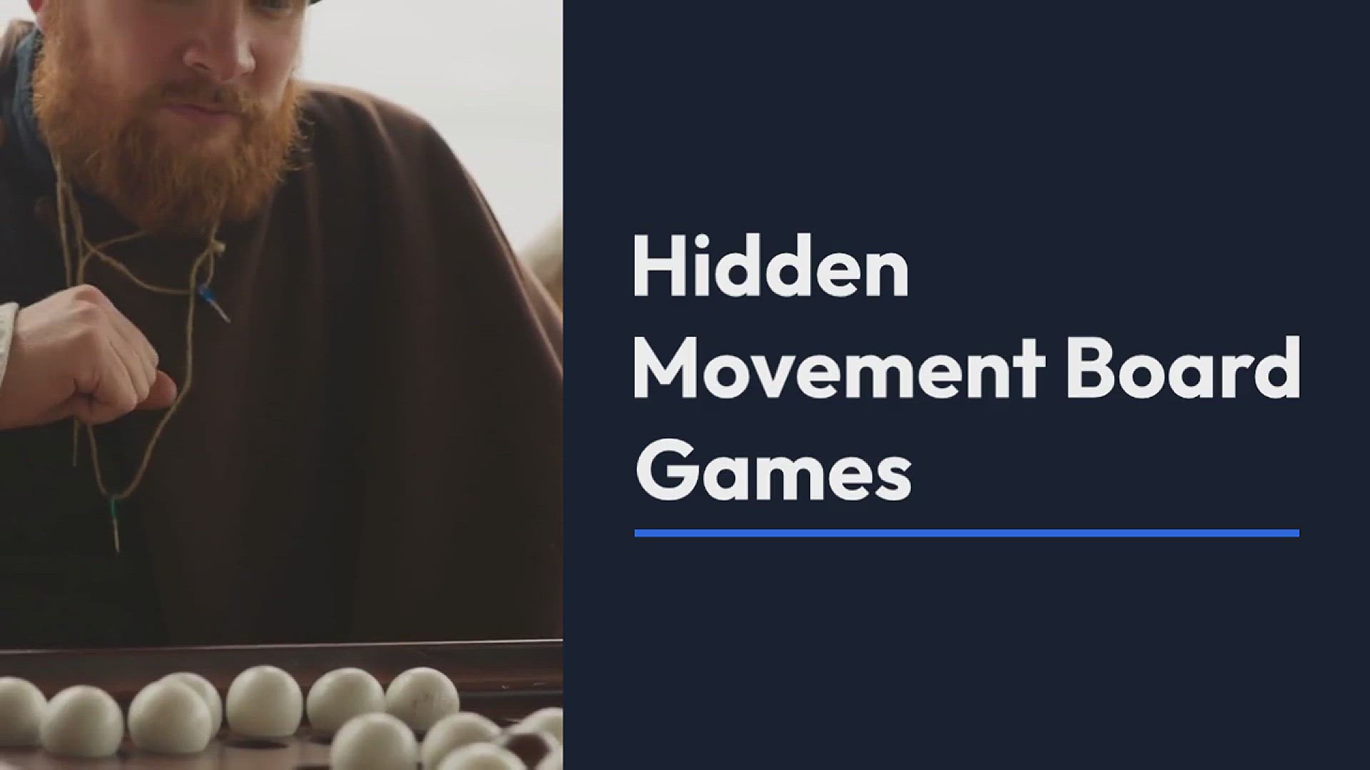 Video thumbnail for Hidden Movement Board Games