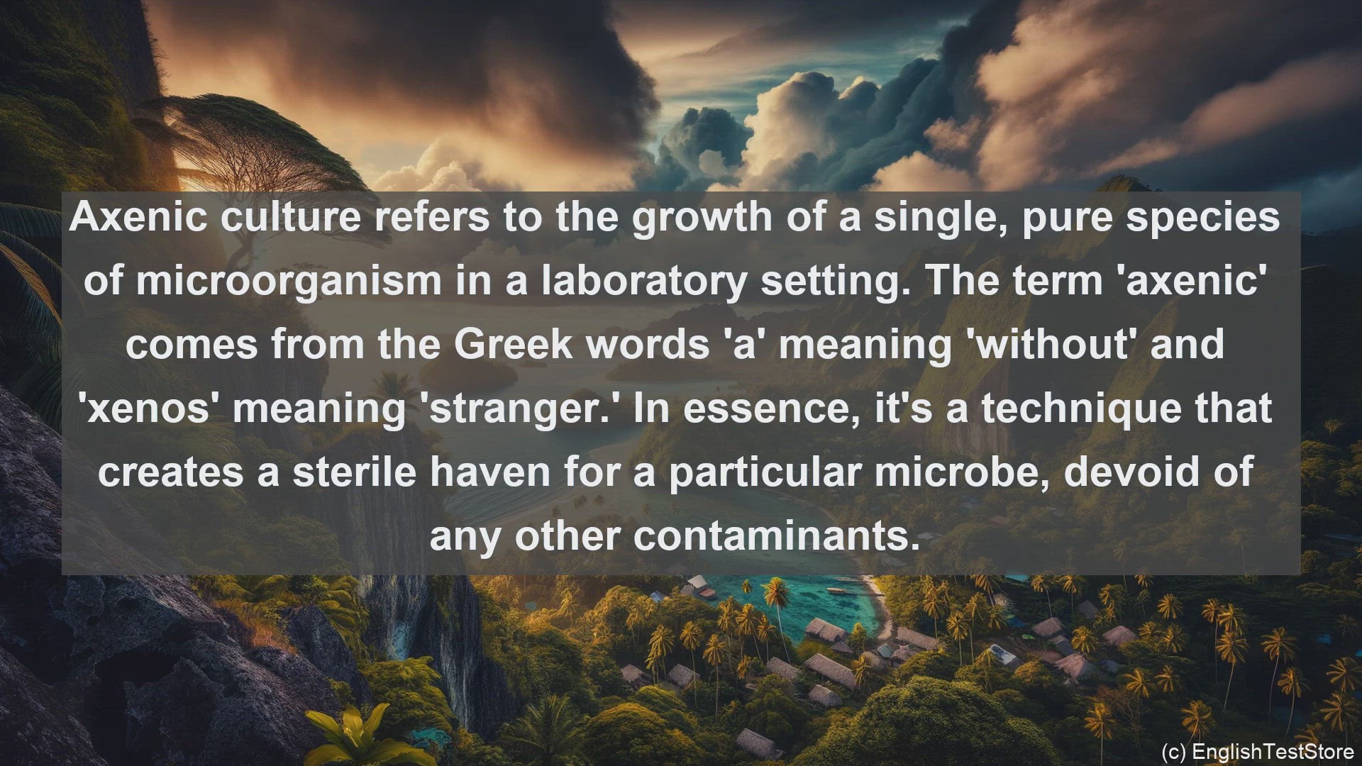 'Video thumbnail for Axenic culture in science  definition and examples'