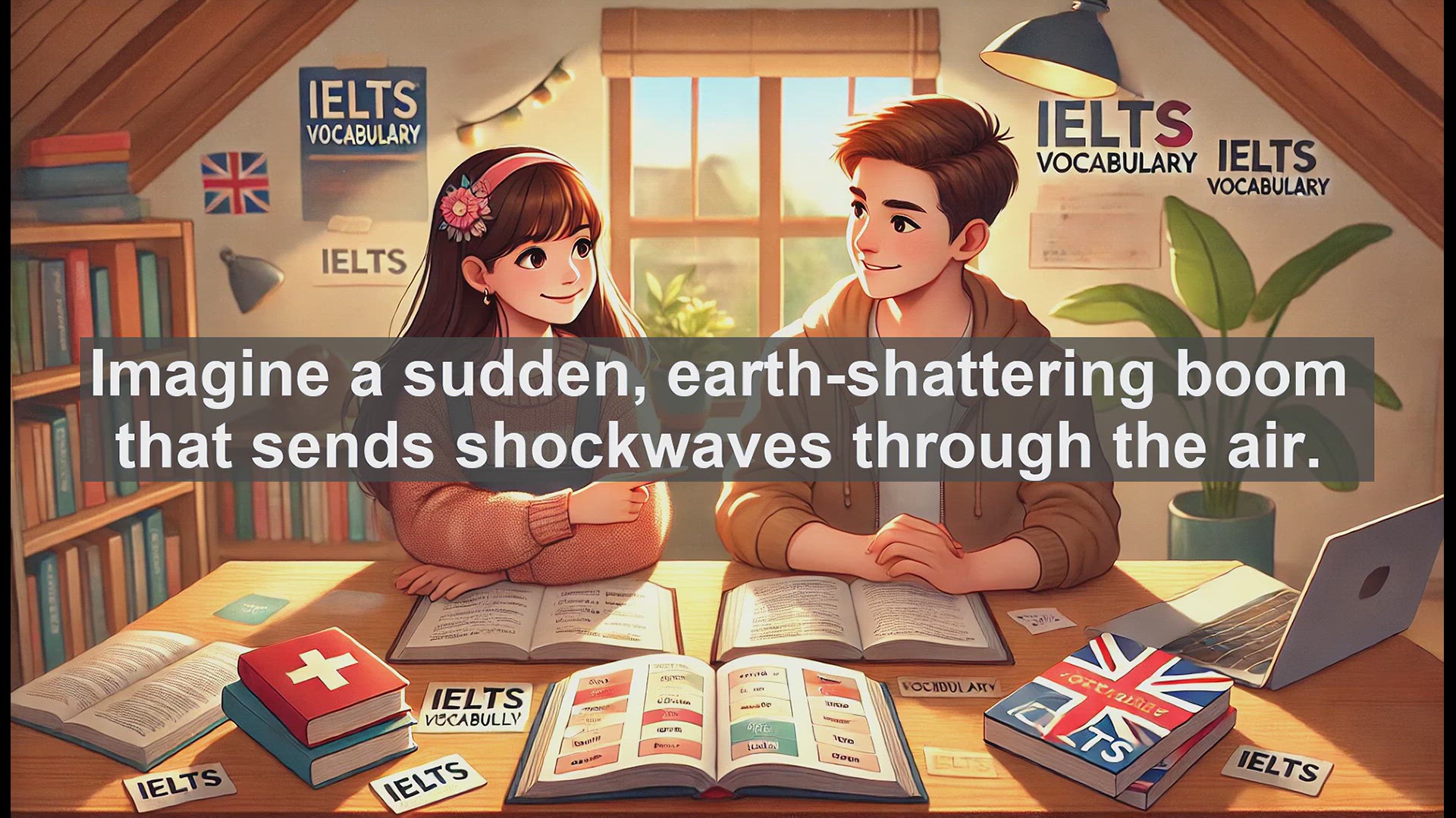 'Video thumbnail for 2000 Must Know IELTS 9.0 Vocabulary - Detonation: Mastering Explosive Vocabulary for IELTS Success'