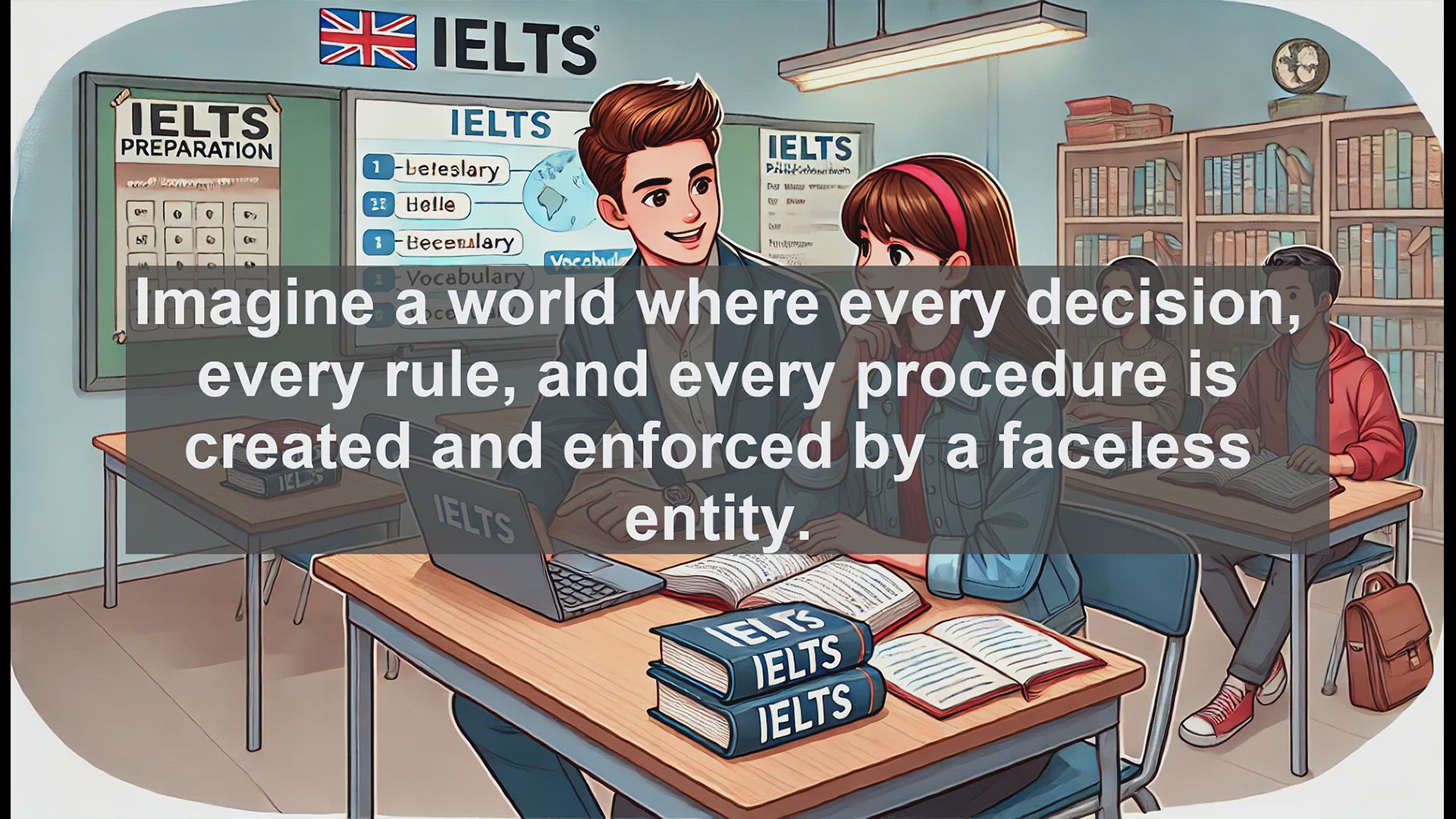 'Video thumbnail for 5000 Must Know IELTS 8.0 Vocabulary - Understanding 'Institutional': Key Vocabulary for IELTS Success'