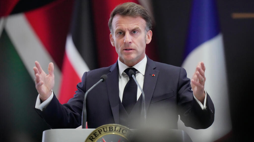 Video thumbnail for France pitches 'partnership of equals' as African summit enters second day