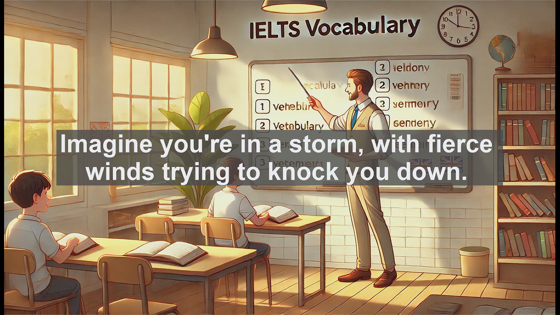 'Video thumbnail for 2500 Must Know IELTS 6.5 Vocabulary - IELTS Vocabulary: Mastering the Word 'Withstand''