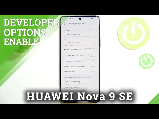 Video thumbnail for How to Open Developer Options in HUAWEI Nova 9 SE - Enter Developer Mode