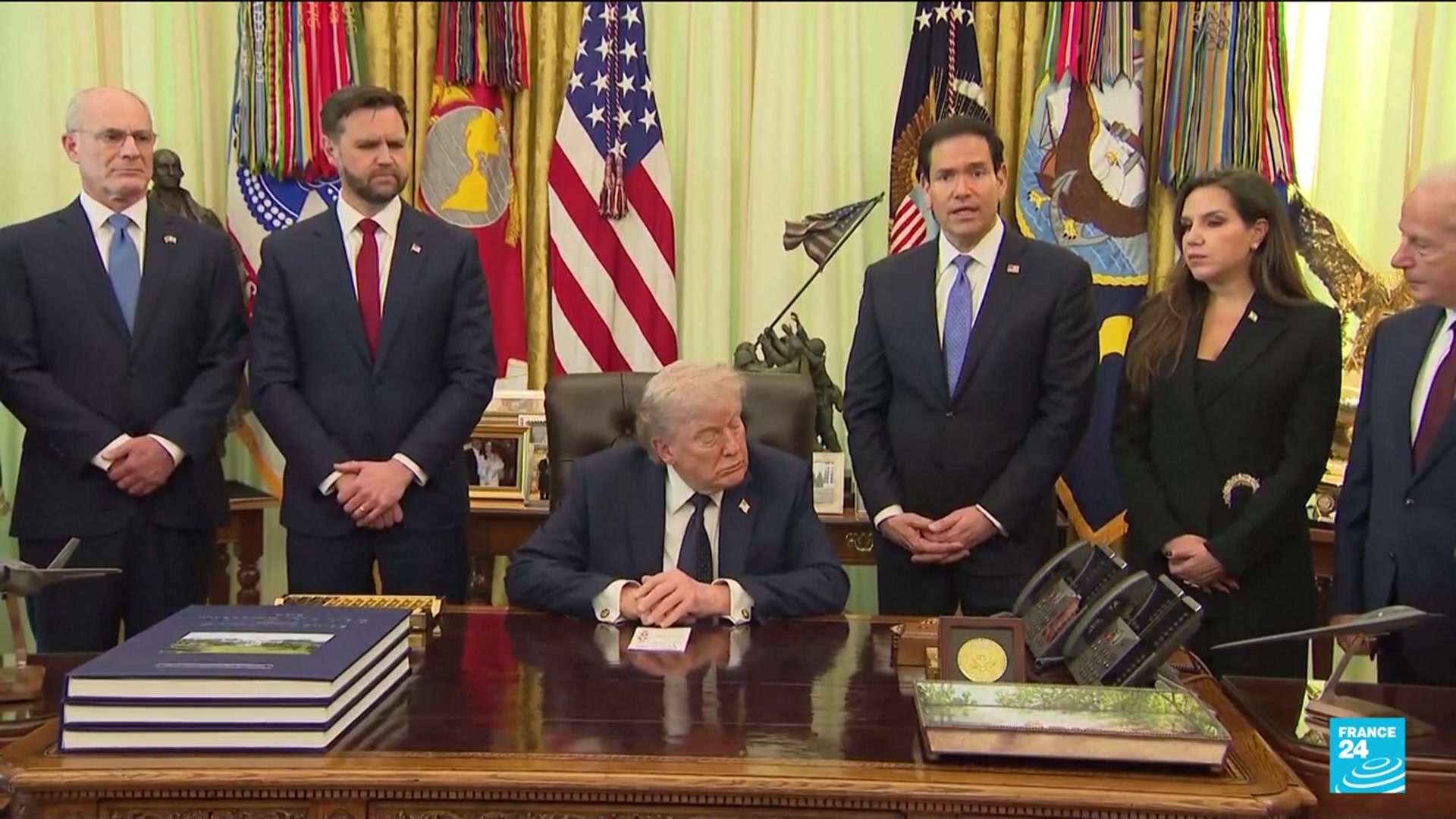 Video thumbnail for Israel, Lebanon extend ceasefire as Trump says ‘great chance’ for peace deal