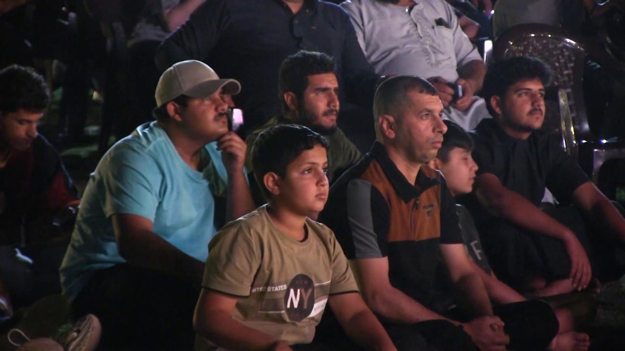 Video thumbnail for Iraq: Kirkuk football fans gather to watch Iraq's World Cup match against Norway.