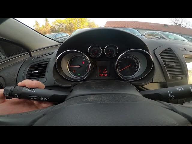 Video thumbnail for How to Find and Reset Average Speed, and Trip Info in Opel Insignia I ( 2008 – 2017 )