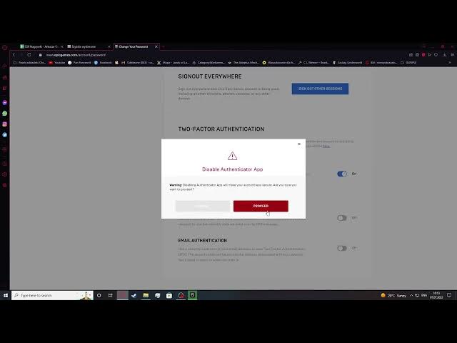Video thumbnail for Epic Games Store 2022 - How To Disable Two Step Authentication