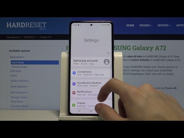 Video thumbnail for How to Change Selfie Video Size in Screen Recorder in SAMSUNG Galaxy A72 - Set Up Screen Recorder