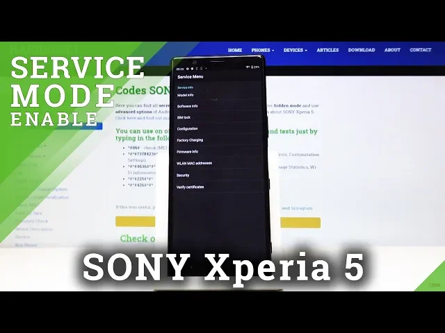 Video thumbnail for How to Enter Sony Xperia 5 Hidden Service Menu – Tweak your Smartphone Performance