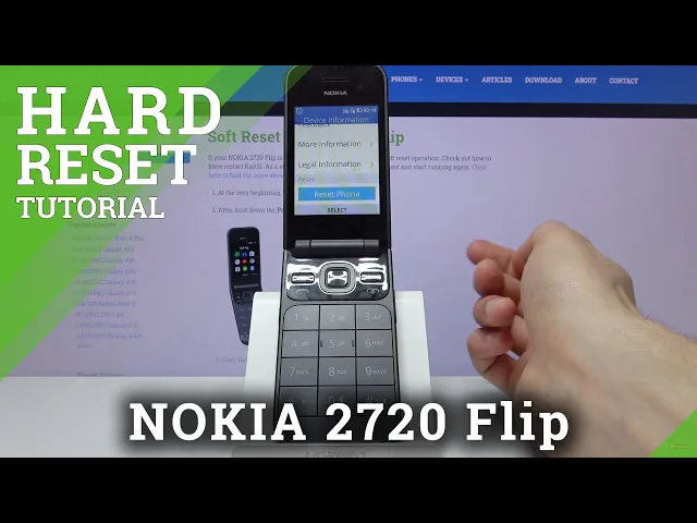 Video thumbnail for How to Factory Reset NOKIA 2720 Flip – Erase All Data & Settings
