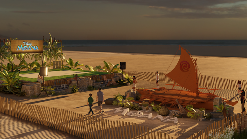 Video thumbnail for Disney's 'Moana' beach experience comes to Jenkinson's Boardwalk this weekend