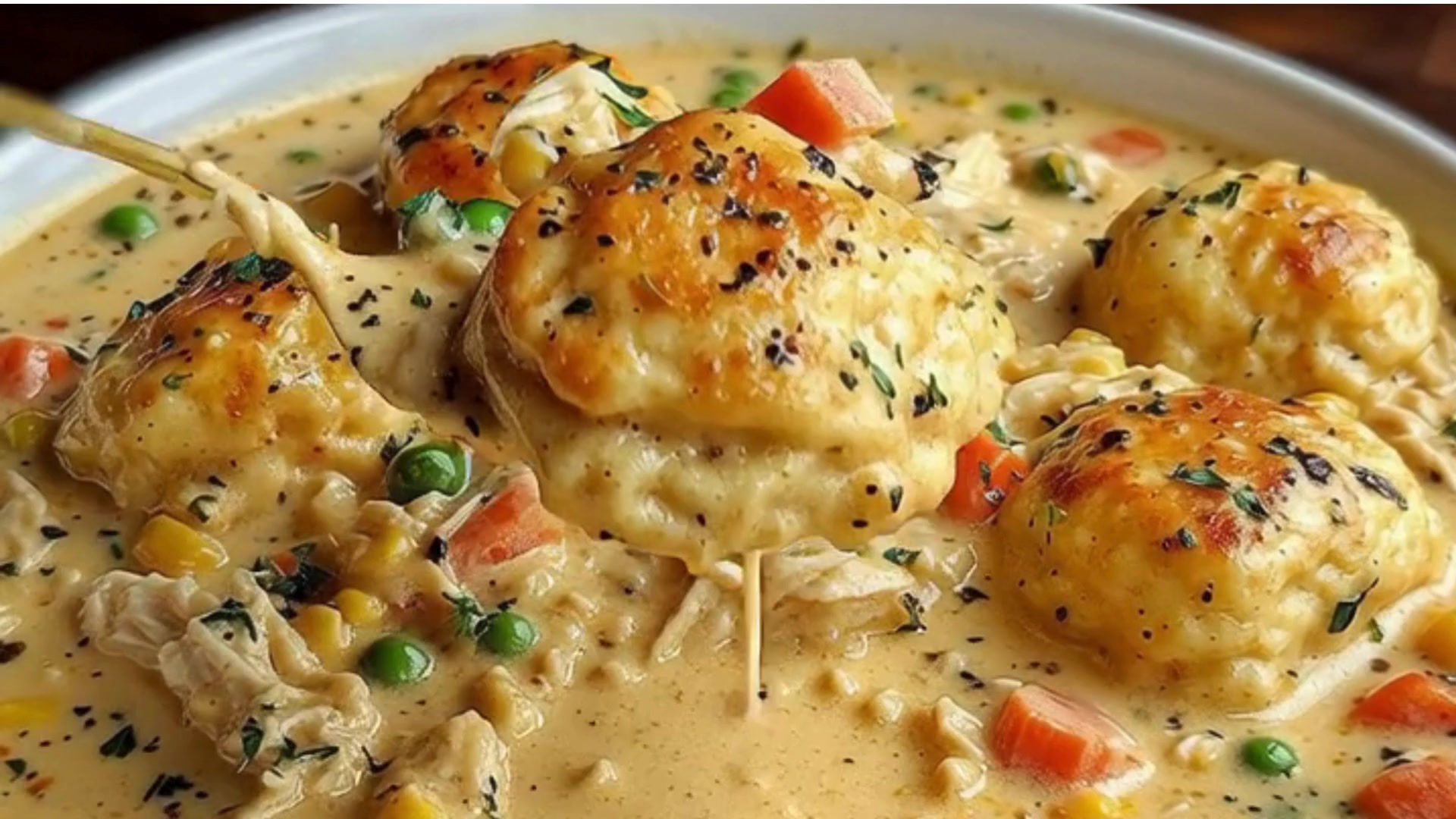 Video thumbnail for Dump and Go Crockpot Chicken and Dumplings Recipe | Easy Comfort Food