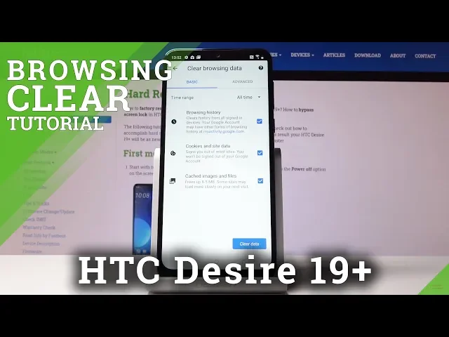 Video thumbnail for How to Clear Browser in HTC Desire 19+ – Delete Browsing History