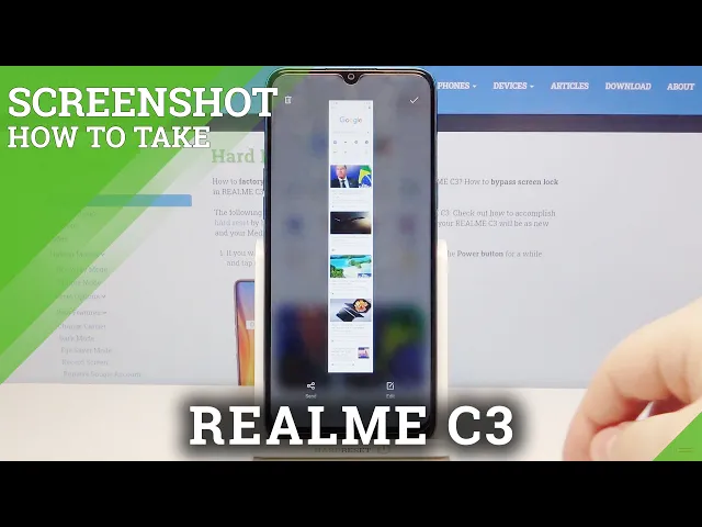 Video thumbnail for How to Take Screenshot in REALME C3 – Catch Fleeting Content