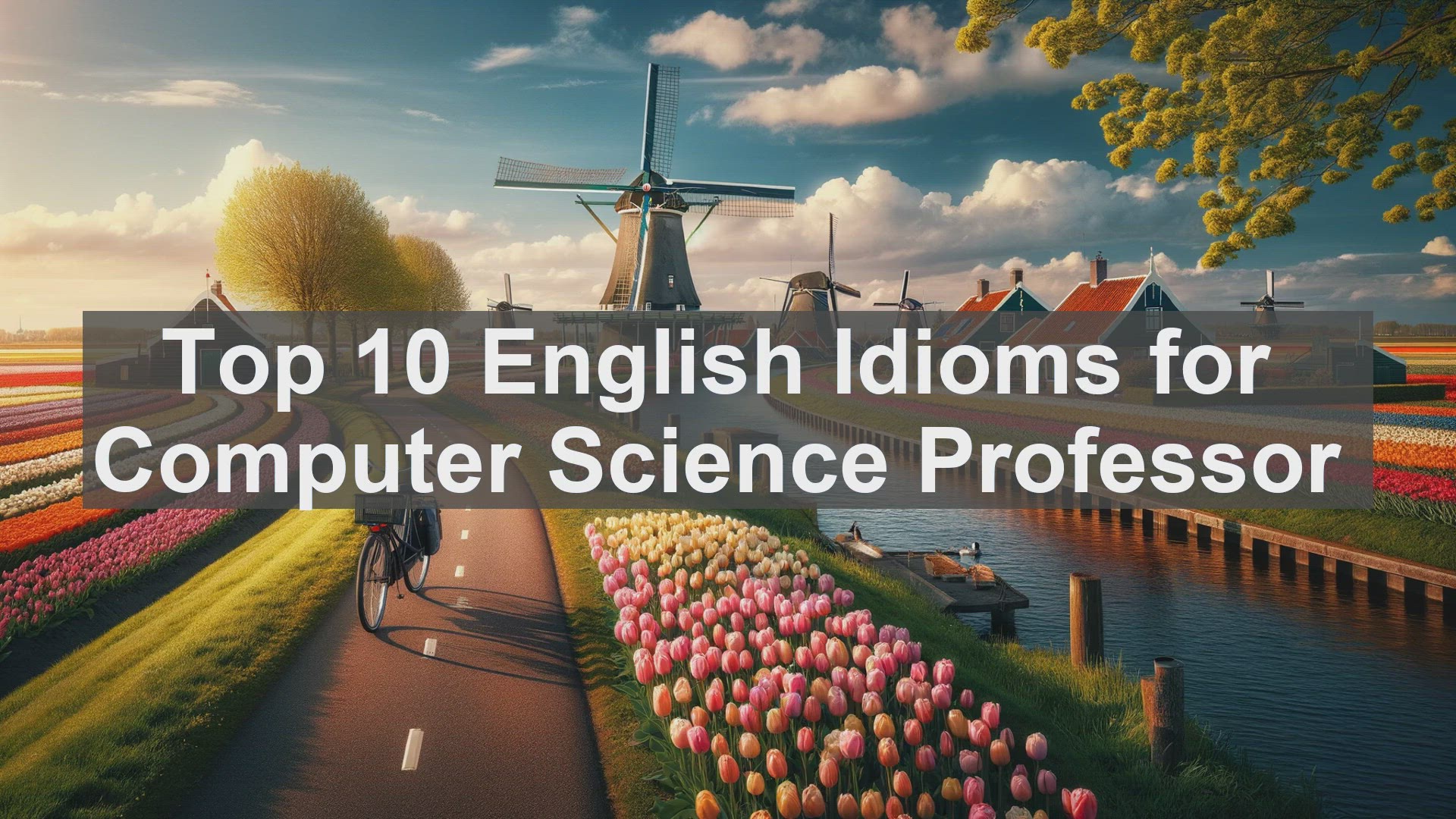 'Video thumbnail for Top 10 English Idioms for Computer Science Professor'