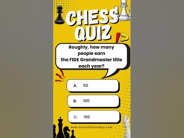 Video thumbnail for Only the smartest chess fans know this answer #chess #chesstrivia