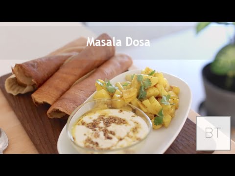 Video thumbnail for Masala Dosa - Vegan & Gluten Free