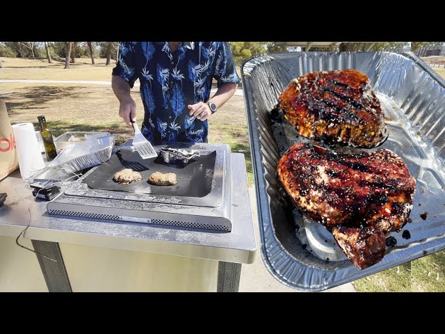 Video thumbnail for Cook Premium Steaks at Public BBQs | Amazing Torch Technique