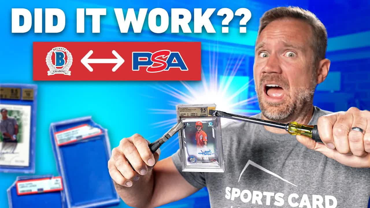 Video thumbnail for Sports Card Investor: cracking $50k in slabs for $100k profit