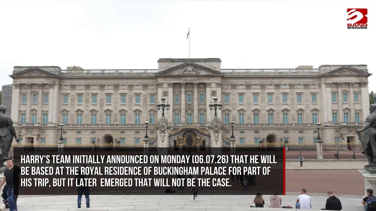 Video thumbnail for Prince Harry has arrived in the UK without his wife Meghan, Duchess of Sussex and their children