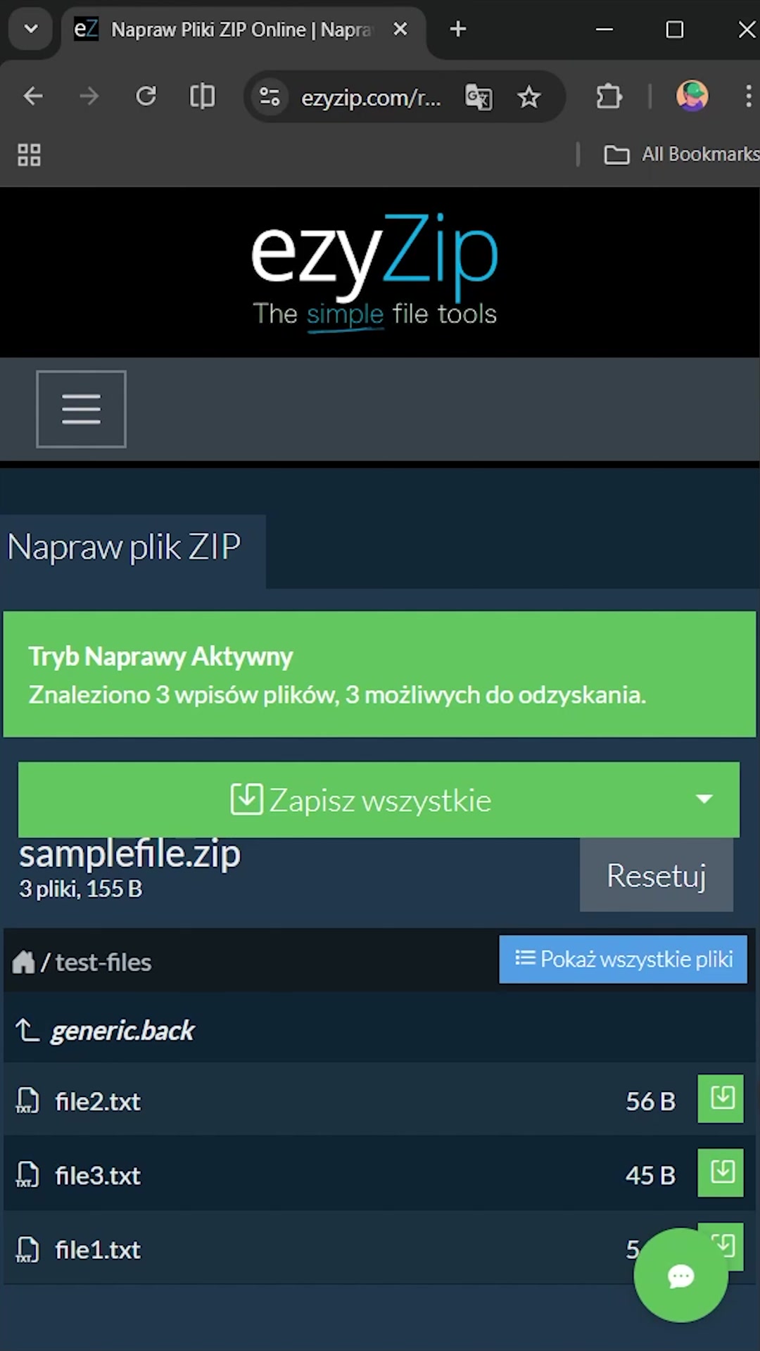 Video thumbnail for 📦 Jak Naprawić Uszkodzone Pliki Zip Online Za Darmo | Bez Instalacji Oprogramowania