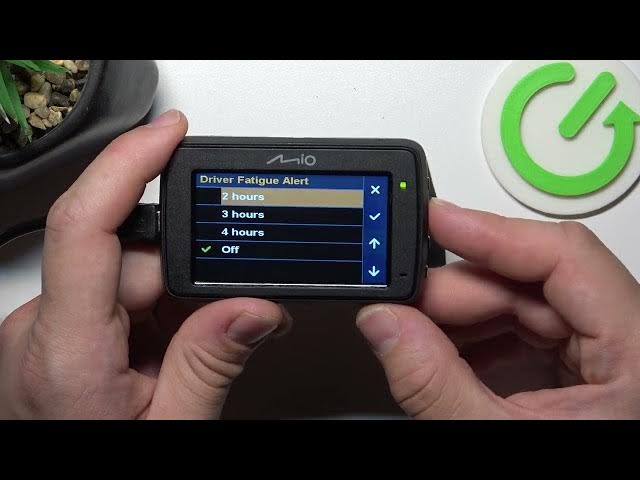 Video thumbnail for How To Enable & Disable Driver Fatigue Alert In MIO MiVue 732