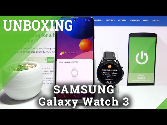 Video thumbnail for Unboxing SAMSUNG Galaxy Watch 3 – Quick Review