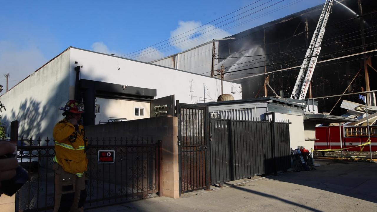 Video thumbnail for US: Boyle Heights Structure Fire in Los Angeles CA 6.