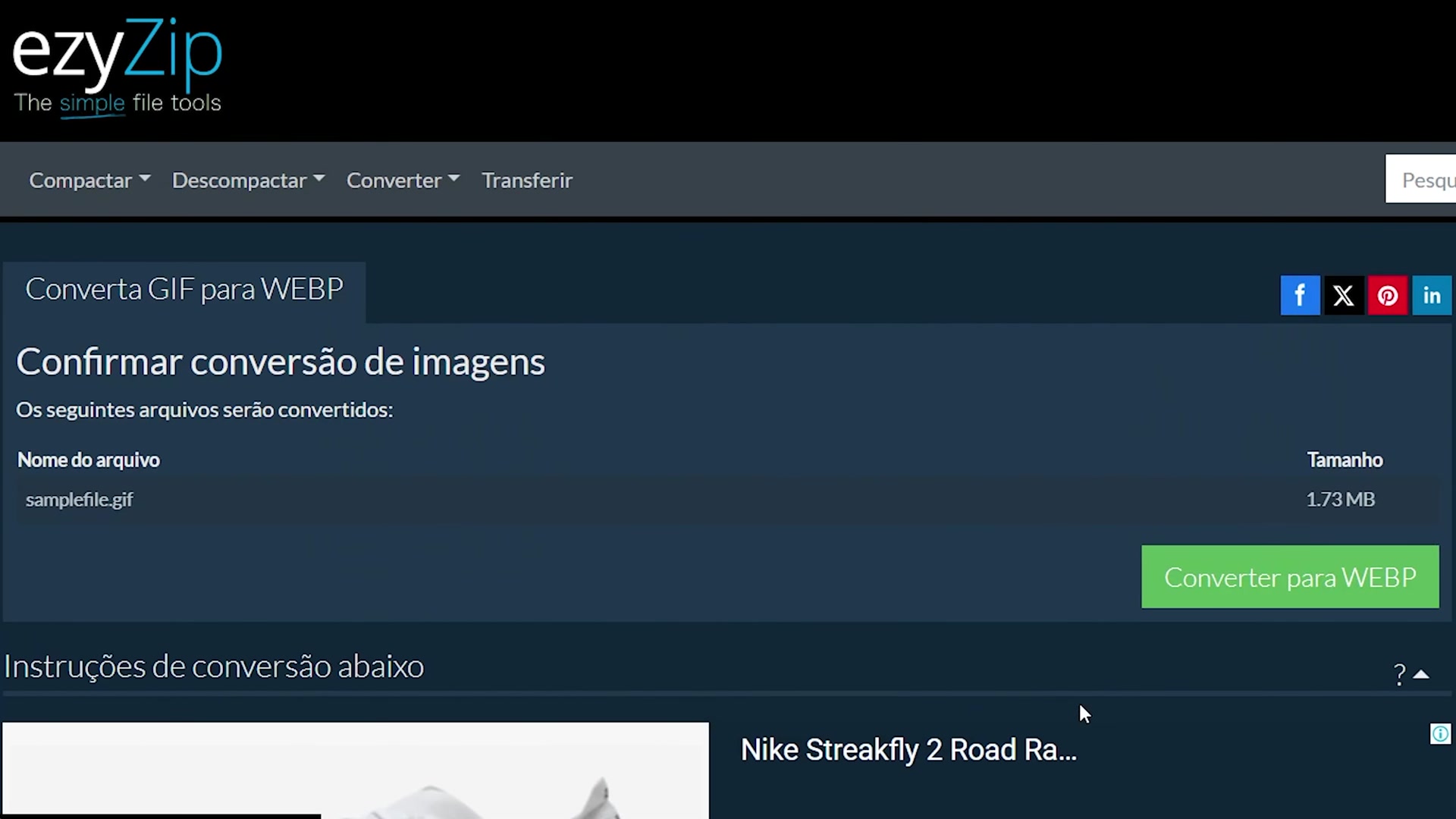 Video thumbnail for 🖼️ Como Converter GIF para WEBP Online Grátis | Nenhuma Instalação de Software Necessária