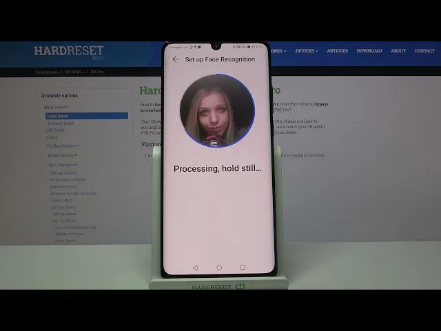 Video thumbnail for Add Face Unlock - HUAWEI P30 Pro & Create Face ID