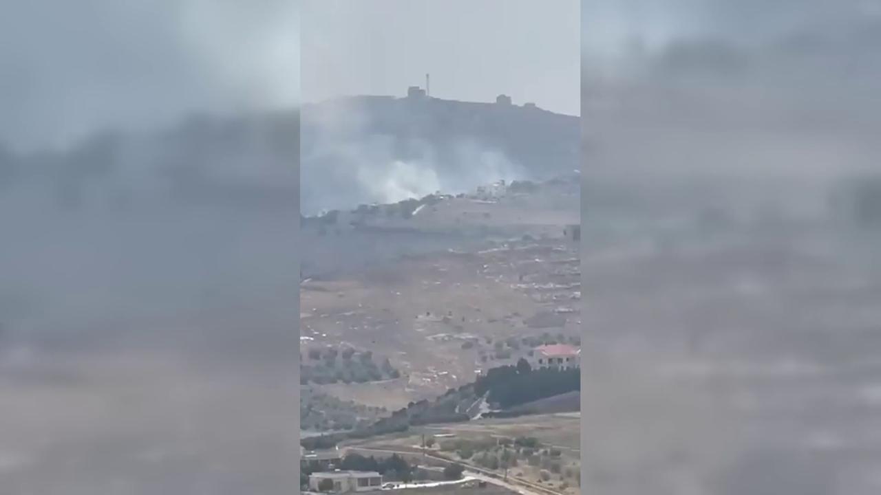 Video thumbnail for Lebanon: Renewed Israeli Shelling Reported in Southern Lebanon’s Barishit.