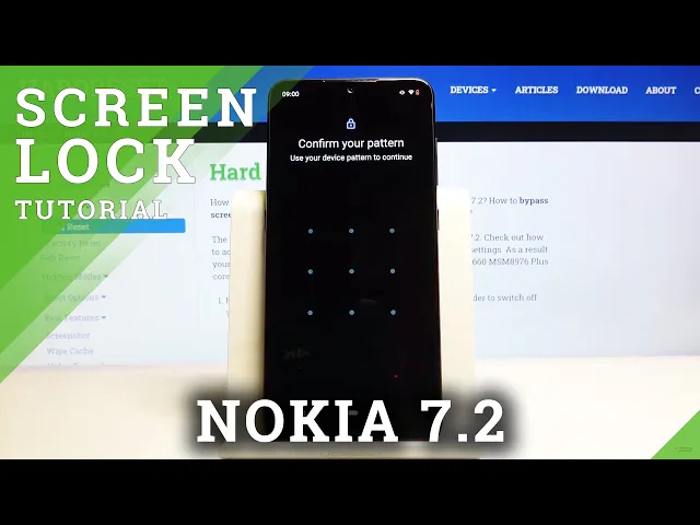 Video thumbnail for How to Change Lock Method in NOKIA 7.2 – Set Up Screen Lock