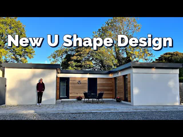 Video thumbnail for Modern Prefab Homes: U-Shape Pod 52 Steel Home Tour