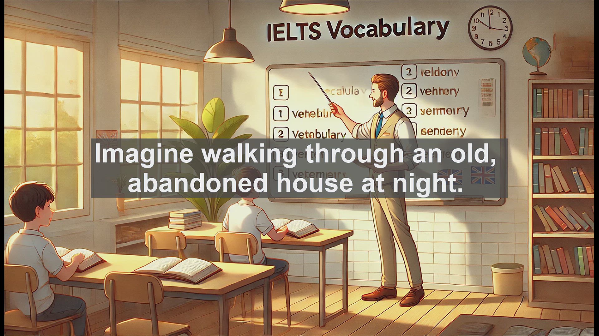 'Video thumbnail for 2000 Must Know IELTS 9.0 Vocabulary - Spectral: Ghostly Shadows and Scientific Spectrums'