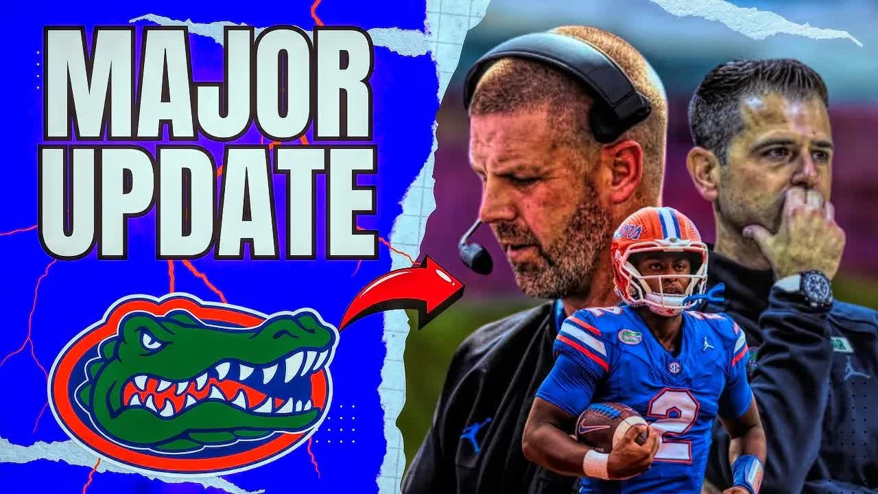 Video thumbnail for Dj Lagway UPDATE, Gators coach RESPONDS to ALLEGATIONS & MORE