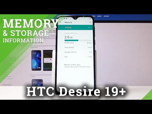 Video thumbnail for How to Check HTC Desire 19+ Specification - Memory & Storage Information