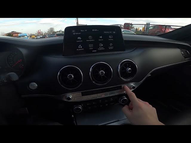 Video thumbnail for How to Assign Function for Favourite Button in Kia Stinger ( 2017 – now )