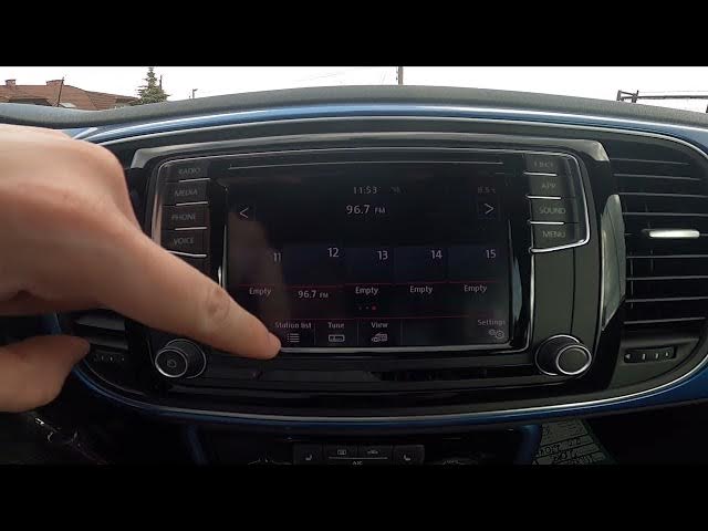 Video thumbnail for How to Manage Radio Presets in Volkswagen Beetle ( 2011 – 2017 ) | Add Radio Presets