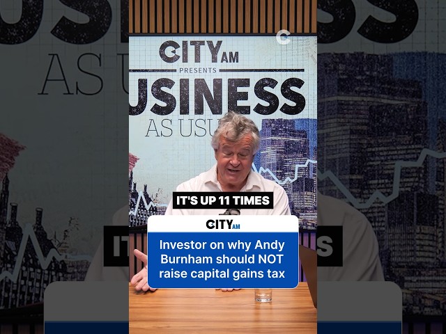 Video thumbnail for Why raising Capital Gains Tax might backfire on the UK economy 💸📈