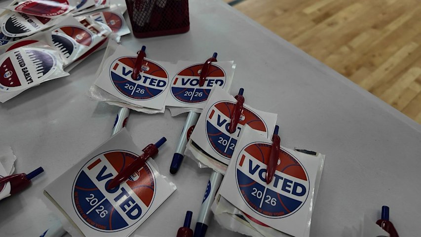 Video thumbnail for Voter turnout low despite limited-edition Knicks stickers