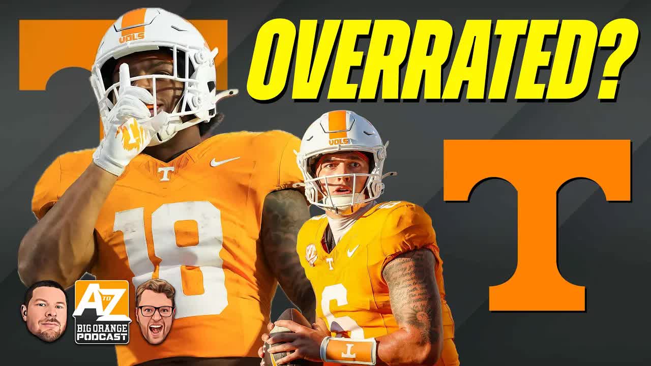 Video thumbnail for a to z sports - tennessee volunteers: overrated vols? analyzing the rest of the season, mississippi state game, and josh