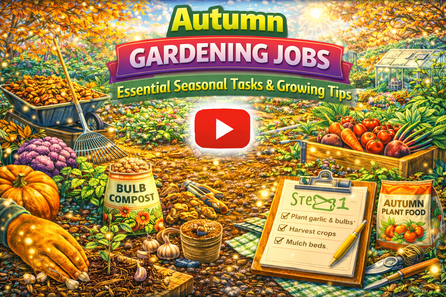 Video thumbnail for Autumn Gardening Jobs | Essential Seasonal Tasks & Growing Tips