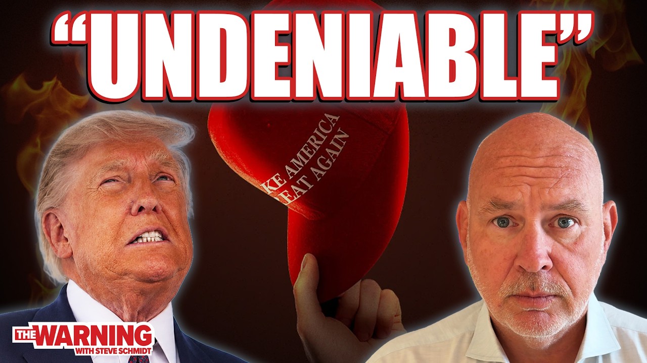 Video thumbnail for Donald Trump Is Breaking Down | Steve Schmidt