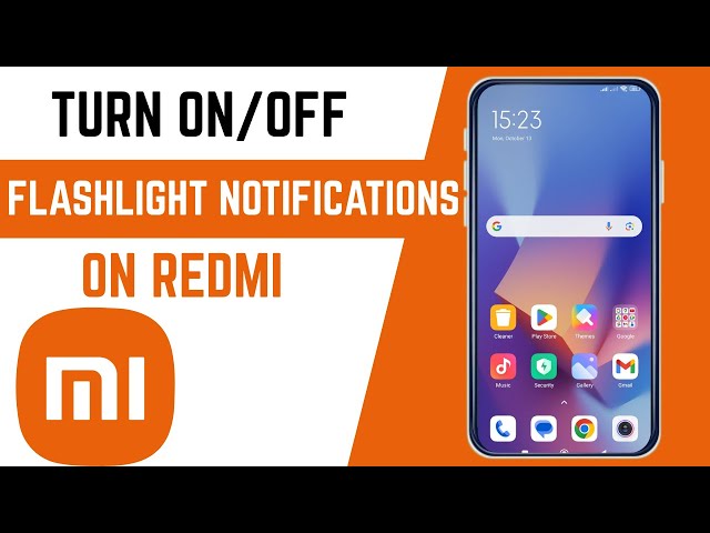 Video thumbnail for How To Turn On/Off Flashlight Notifications On Incoming Calls On Redmi Smartphone