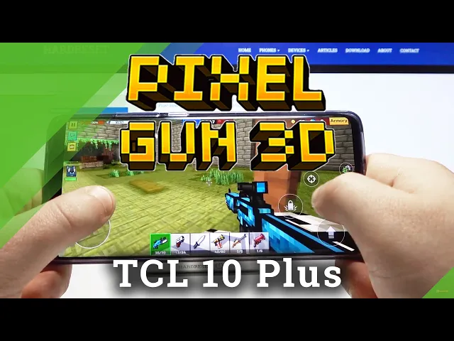 Video thumbnail for Gameplay of Pixel Gun 3D on TCL 10 Plus – Efficiency Test