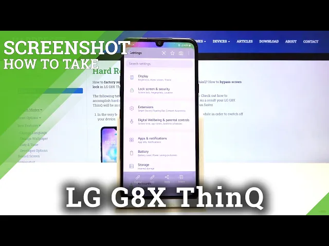 Video thumbnail for How to Take Screenshot in LG G8X ThinQ – Catch Fleeting Content