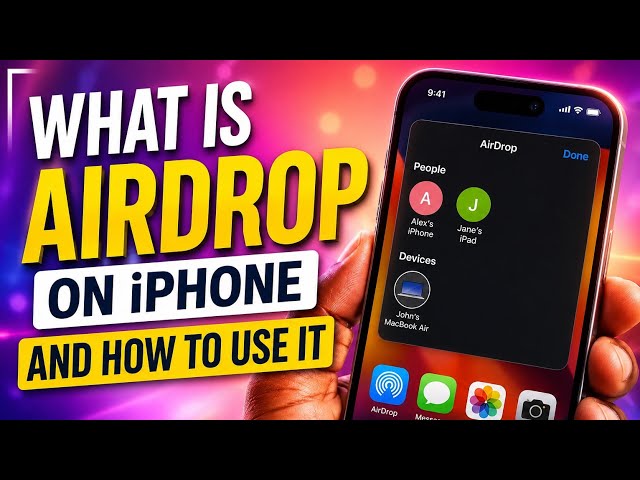 Video thumbnail for How to Do AirDrop on iPhone