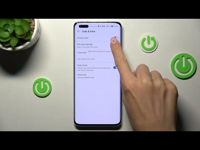 Video thumbnail for Honor Magic 4 Pro - How To Change Data & Time Settings